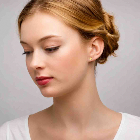Boucles d'oreilles Or Ronde