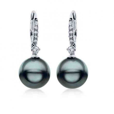 Boucles d'oreilles Perle de tahiti