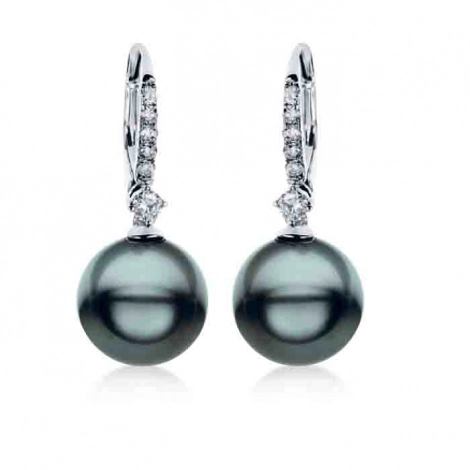 Boucles d'oreilles Perle de tahiti
