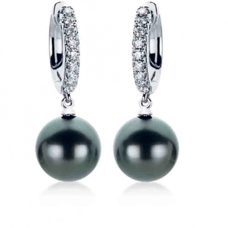 Boucles d'oreilles Perle de tahiti