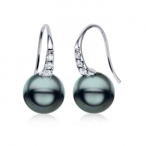 Boucles d'oreilles Perle de tahiti