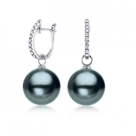 Boucles d'oreilles Perle de tahiti