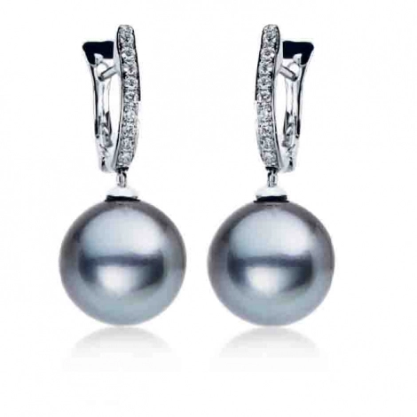 Boucles d'oreilles Perle de tahiti