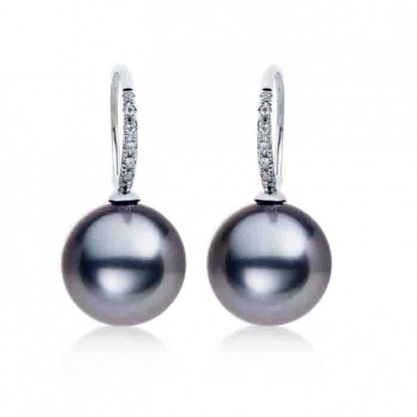 Boucles d'oreilles Perle de tahiti