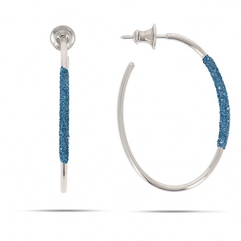 Boucles d'oreilles Pesavento Polvere Blue Santorin