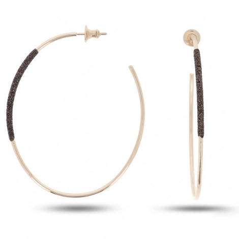 Boucles d'oreilles Pesavento Polvere di Sogni Rose et Bronze
