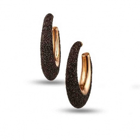 Boucles d'oreilles Pesavento Polvere di Sogni Rose et Bronze