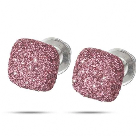 Boucles d'oreilles Pesavento Polvere Rose Jaipur