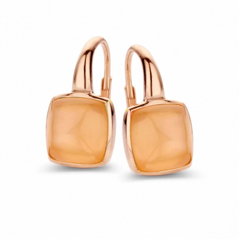 Boucles d'oreilles Pierre de Lune orange One More