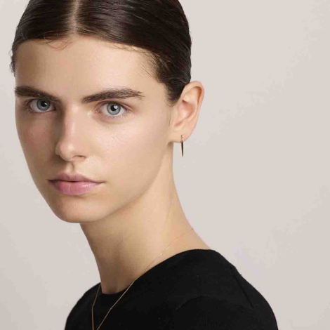 Boucles d'oreilles poignard or et Diamants