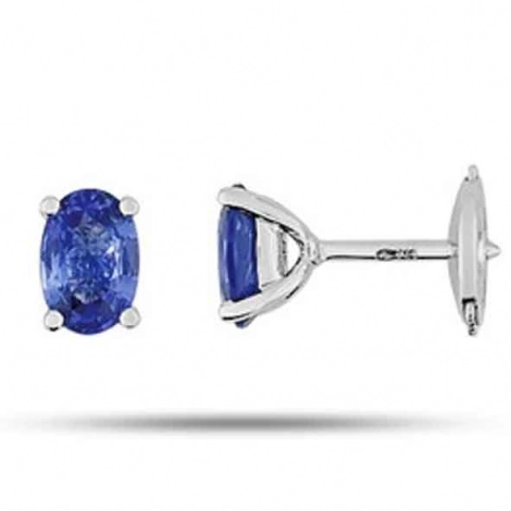 Boucles d'oreilles Saphir 