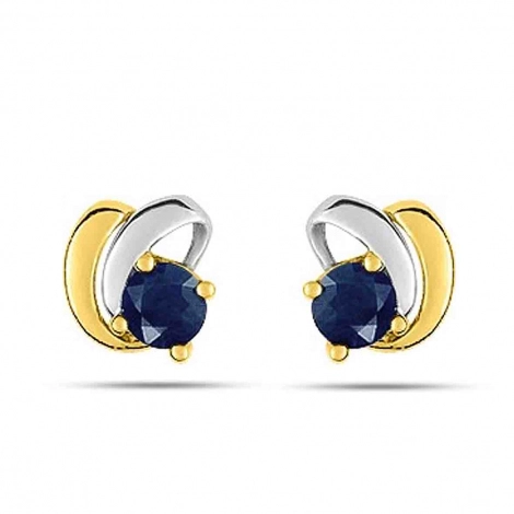 Boucles d'Oreilles Saphir