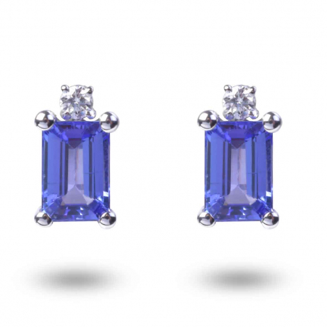 Boucles D'oreilles Tanzanite