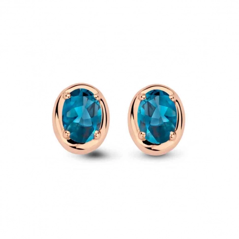 Boucles d'oreilles topaze London Blue One More