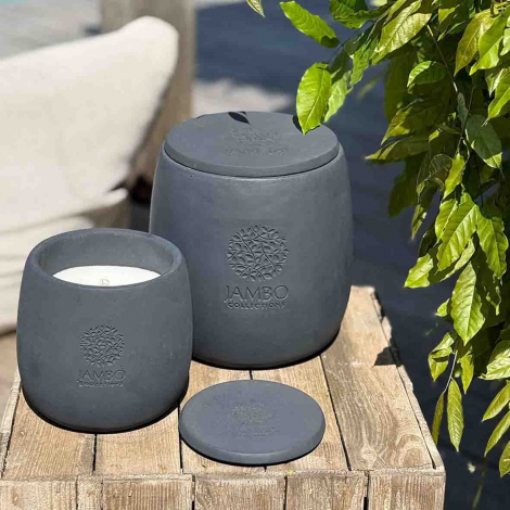 Bougie Ext�rieur Lumo Nero M - Jambo Collection