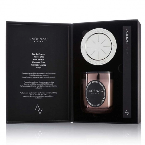 Bougie Ladenac - Coffret Urban Senses - Eau de Cypres - 200 gr