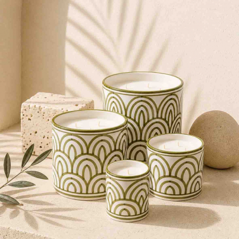 Bougie Parfumée Atlas Kaki L