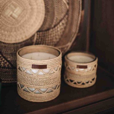 Bougie Parfumée Raphia Dina M -
