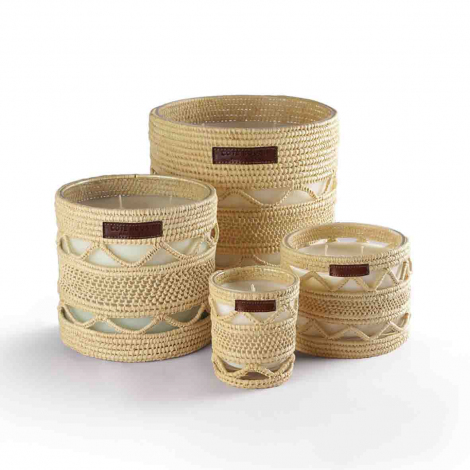 Bougie Parfumée Raphia Dina M -