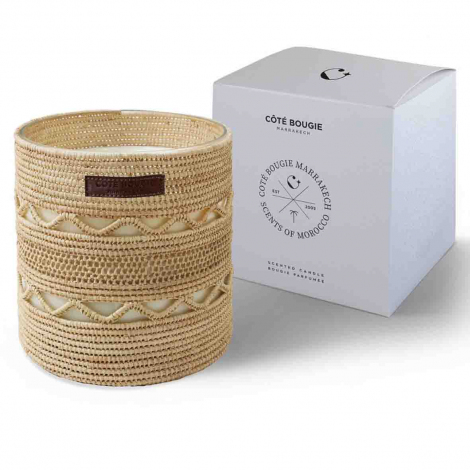 Bougie Parfumée Raphia Dina XL