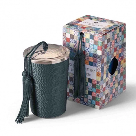 Bougie Parfume Sabra Maillechort - Louisa Verveine - Kaki