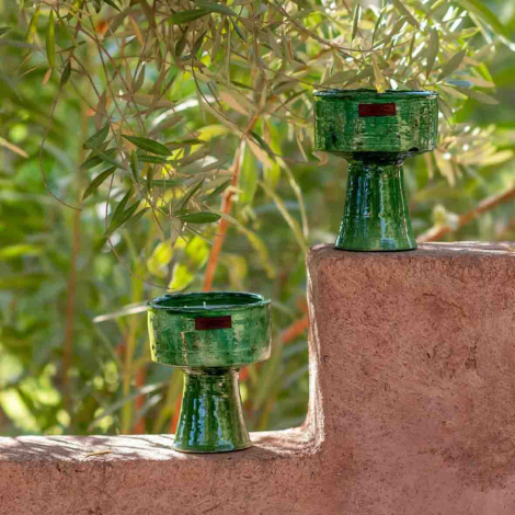 Bougie Parfumée Coupe Tamegroute Vert