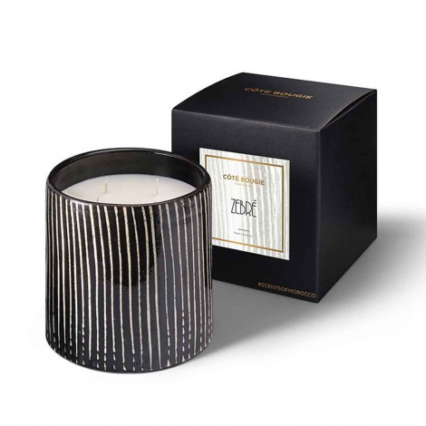 Bougie Parfumée Zébré - Mandarine Majorelle - L -