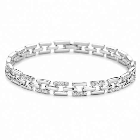 bracelet argent sertie d'oxydes -Naiomy