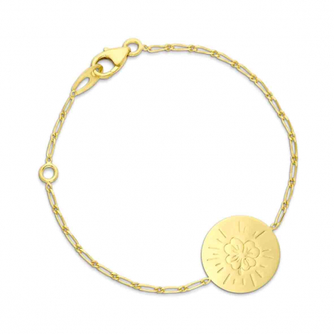 Bracelet cha�ne tr�fle - Augis � combiner