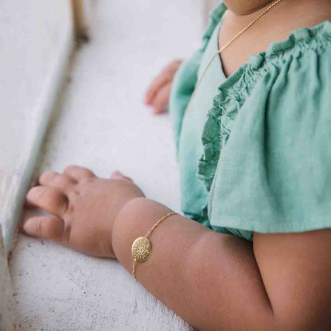 Bracelet cha�ne tr�fle - Augis