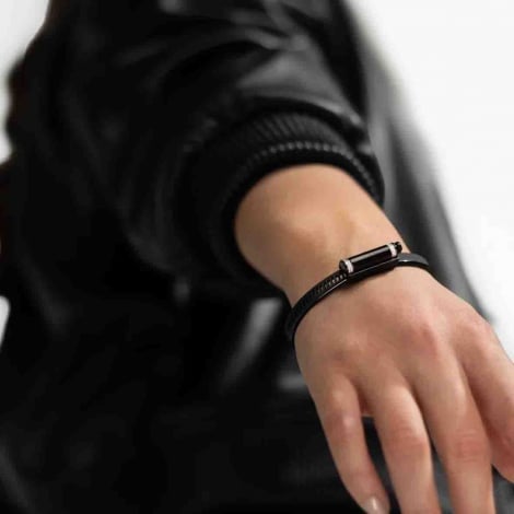 Bracelet Cordon Unknow Brand Love Affair Diamants - Argent
