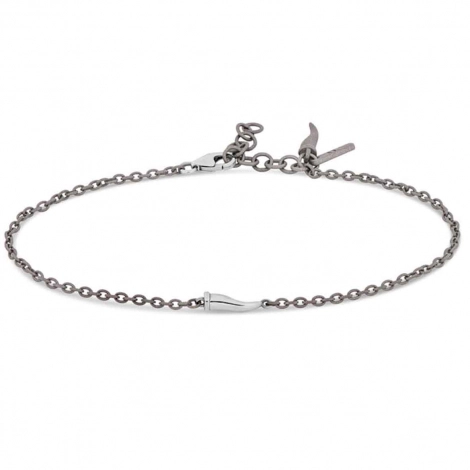 Bracelet corne Mano J - Titane et Or