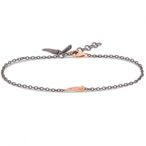 Bracelet corne Mano J - Titane et Or