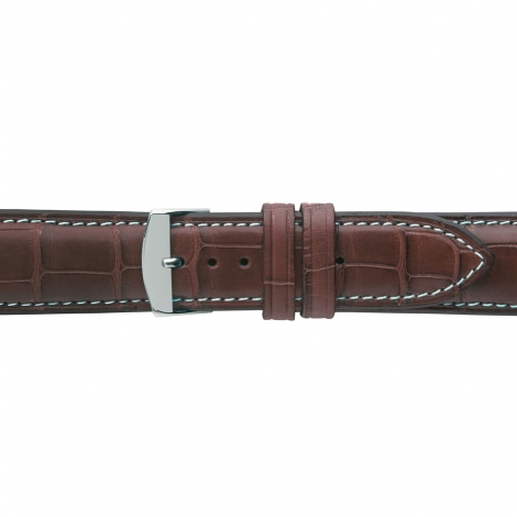 Bracelet Montre Crocodile Mat Gold