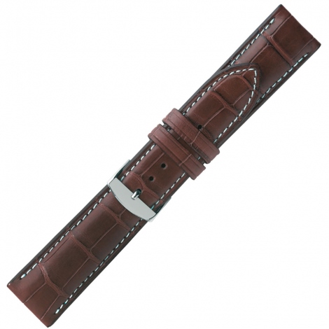 Bracelet Montre Crocodile Mat Gold