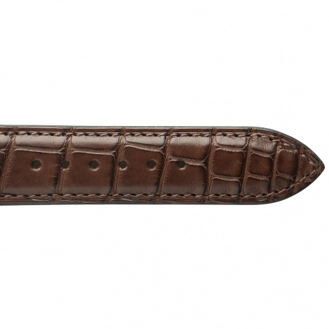 Bracelet Montre Crocodile Mat Gold