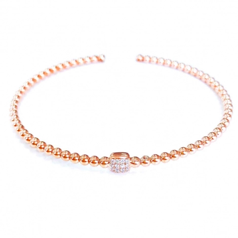 Bracelet Diamants Carezze Gioielliamo
