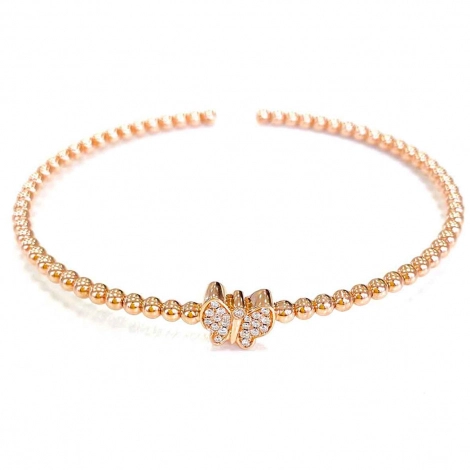 Bracelet Diamants Carezze Gioielliamo