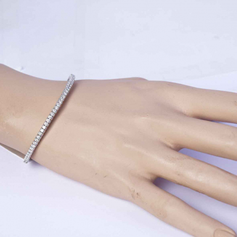 Bracelet Diamants extensible