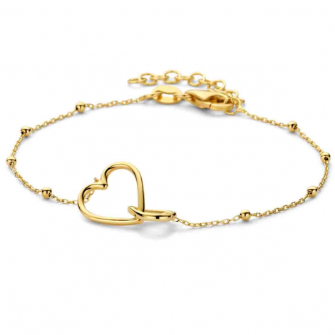 Bracelet en argent plaqué or - Naiomy à combiner