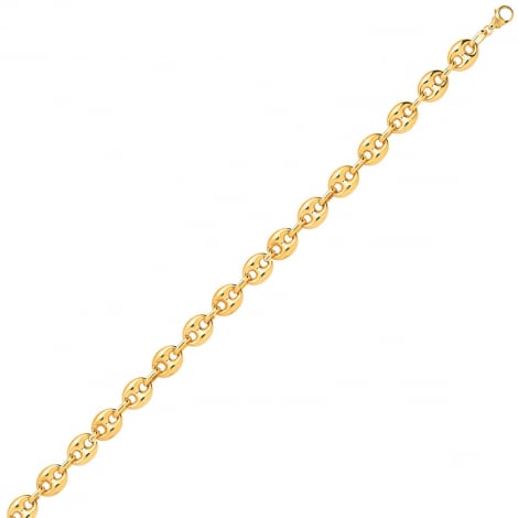 Bracelet en or 9 carats Grain de Caf 3.2 mm  combiner
