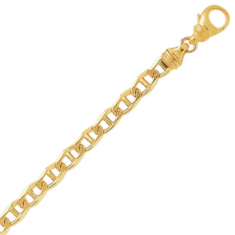 Bracelet en or maille marine 3mm
