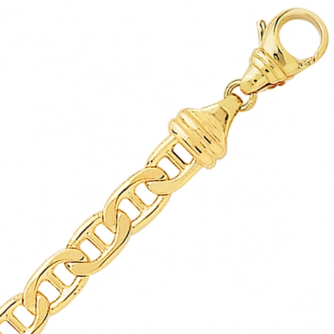 Bracelet en or maille marine 6mm
