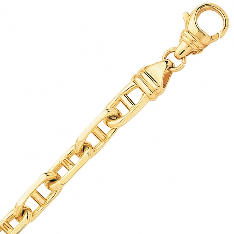 Bracelet en or maille marine 7mm