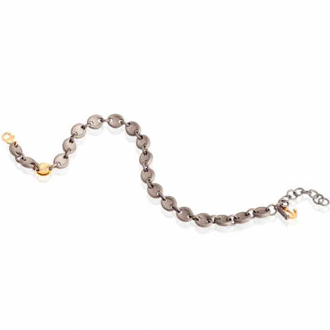 Bracelet Grain de caf - titane et or 9ct