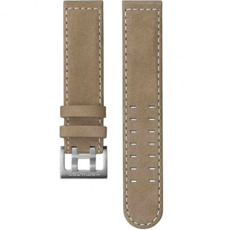 Bracelet Hamilton BROWN STRAP 20mm- Khaki Field