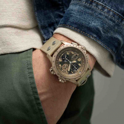 Bracelet Hamilton Khaki Aviation