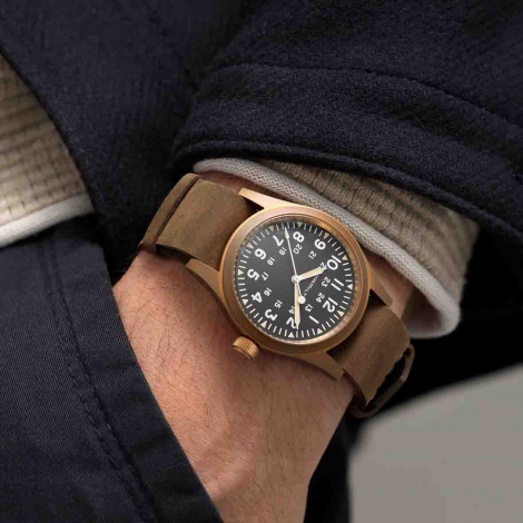 Bracelet Hamilton  Khaki Field