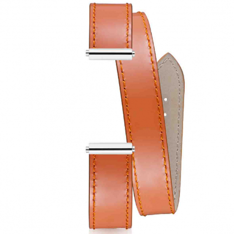 Bracelet interchangeable Herbelin Vernis Lisse Fenice Abricot