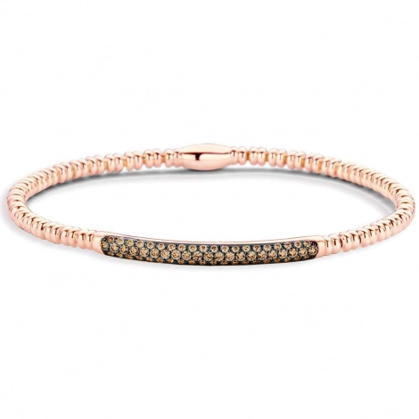 Bracelet Ischia Basics diamants bruns